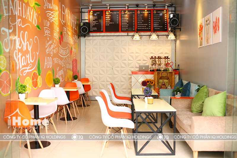 mẫu thiết kế quán cafe nhỏ